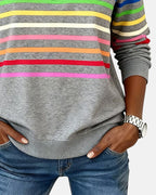 Irène | Pull rayé confortable