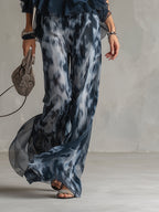Elisa | Ensemble élégant et léger avec haut fluide et pantalon large