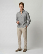 Chemise décontractée en lin