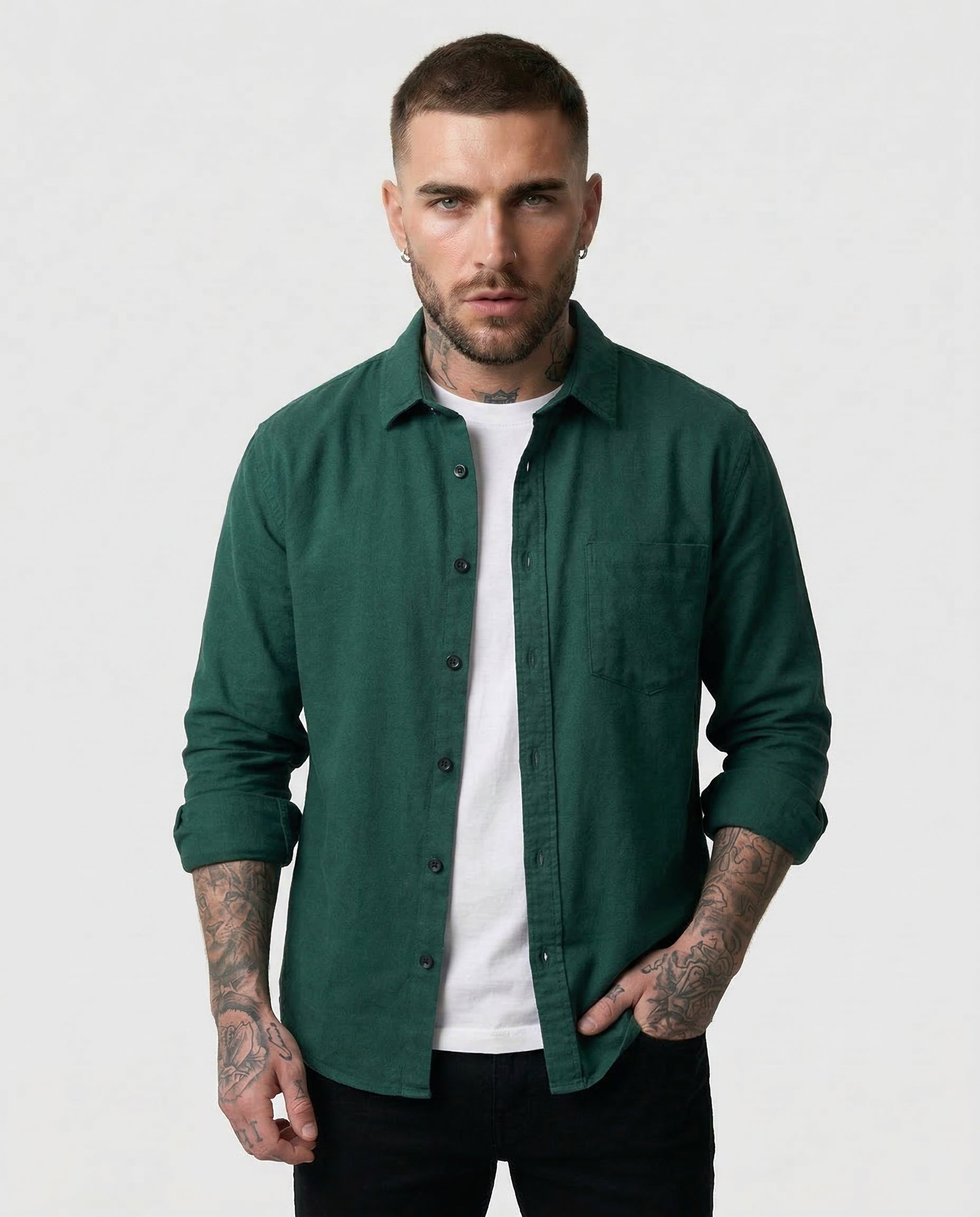 Camisa de lino Doha
