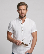 Chemise d'été en lin