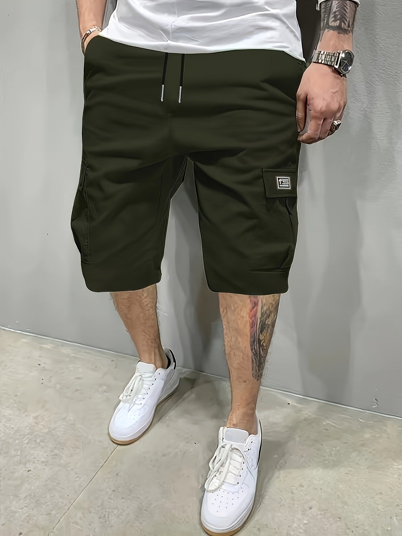 Carlos | Pantalones cortos cargo para hombre