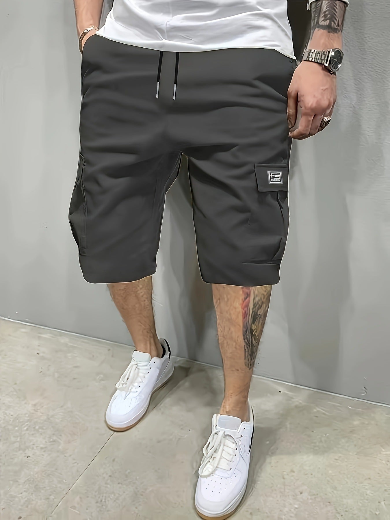 Carlos | Pantalones cortos cargo para hombre