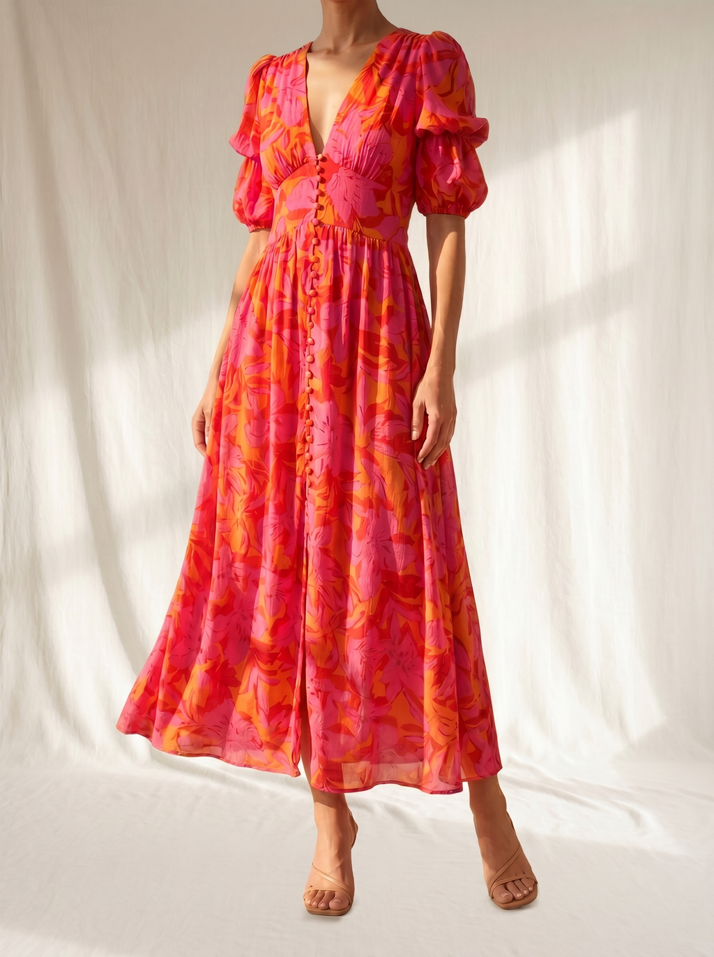 Armonia | Robe Maxi Éclat Solaire