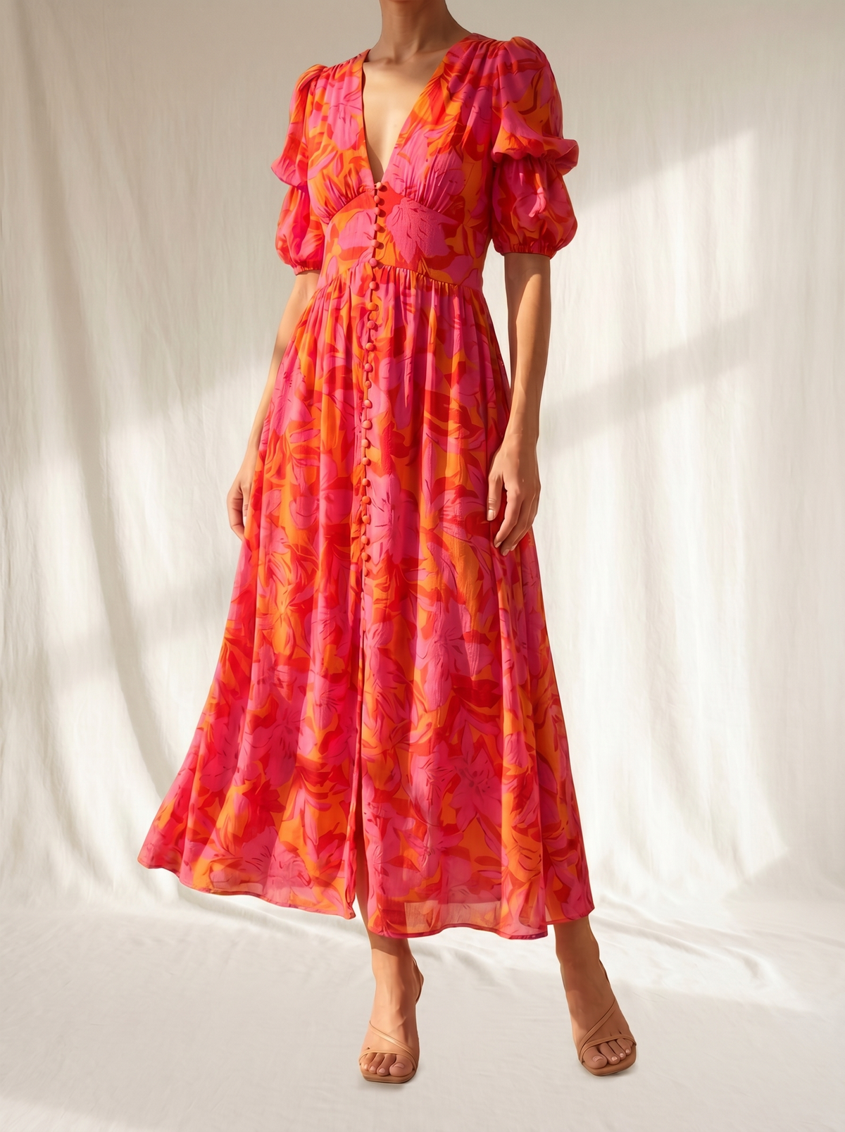 Armonia | Robe Maxi Éclat Solaire