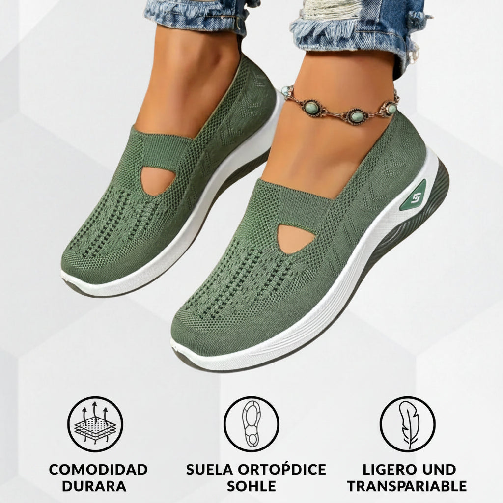 AZELIA™ | Baskets Slip-On à Amorti de Confort Maximal