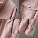 Chaqueta Safari con Cintura Ajustable