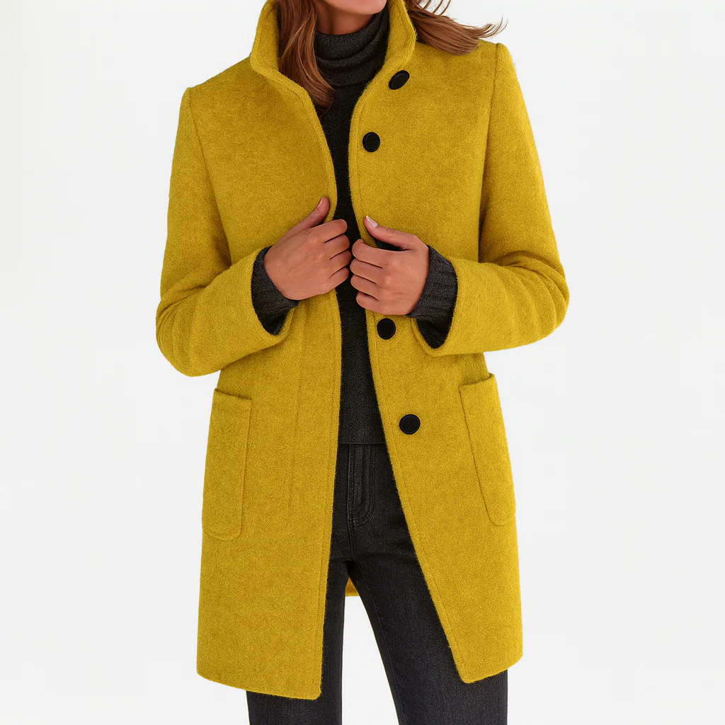 Eleonora | Abrigo de lana de corte midi
