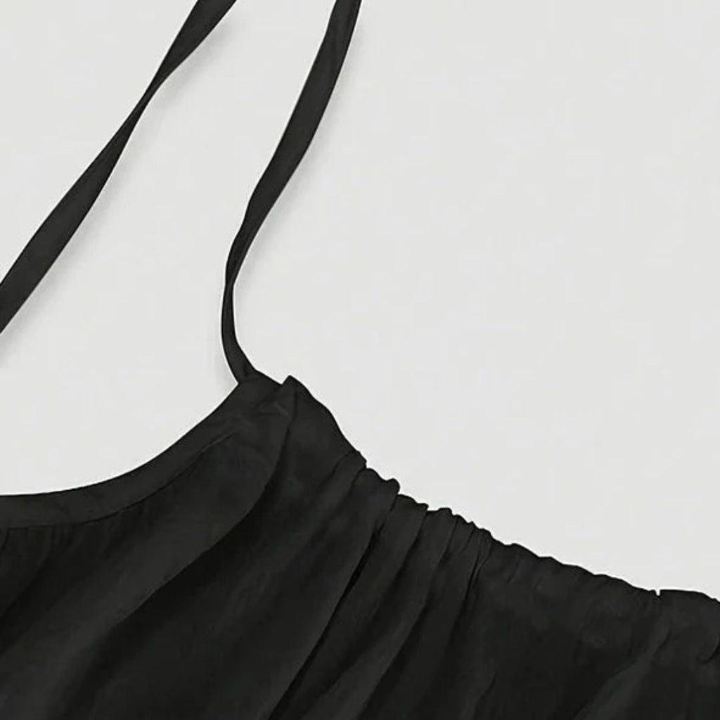 Notte | Elegante abito estivo con scollo sulla schiena