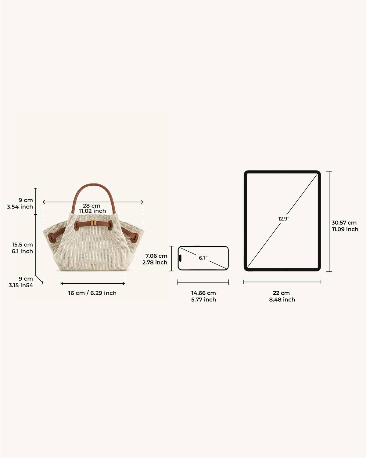 Sac Katelle Raphia