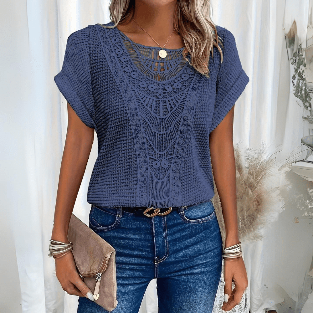 Lara | Top bohemio de ganchillo