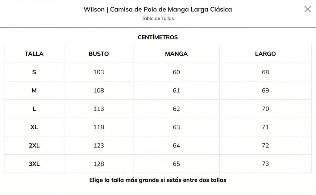 Wilson | Polo clásico de manga larga