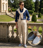 Vincenzo | Mocassino Premium in Camoscio